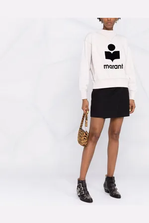 Marant Etoile Moby Logo Cotton Sweatshirt