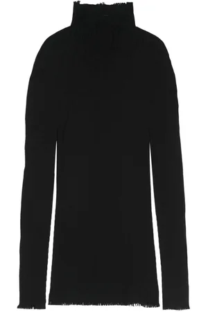 Issey Miyake Nylon Turtle-neck Top
