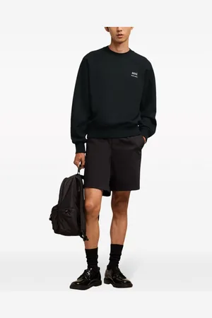 Ami Logo Organic Cotton Sweatshirt
