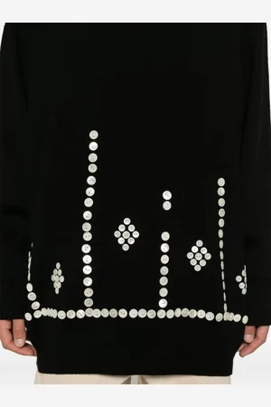 Comme des Garçons Sweater With Decorative Buttons