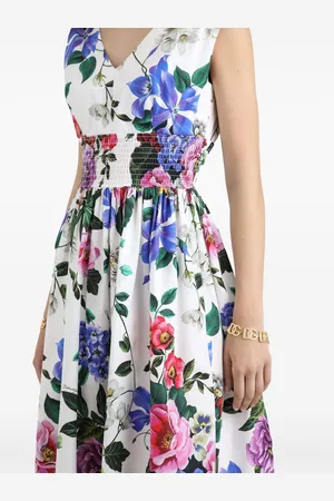 Dolce & Gabbana Printed Cotton Dress