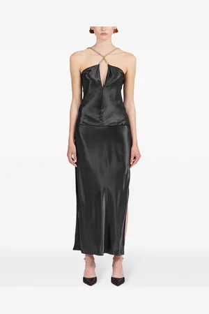 Salvatore Ferragamo Satin Sleeveless Top