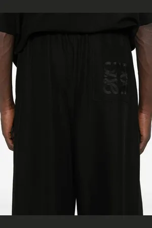 Loewe Linen Blend Cropped Trosuers