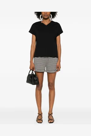 Emporio Armani Striped Cottom Shorts