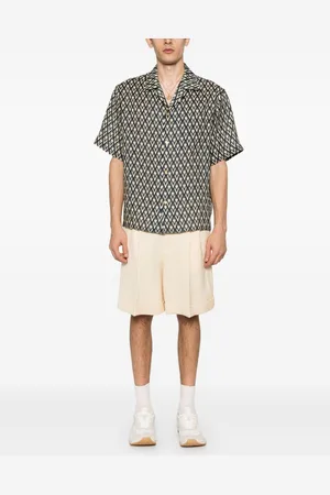 VALENTINO Toute La V Linen Shirt