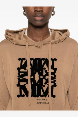 Max Mara Logo Wool Hoodie