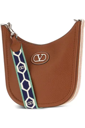VALENTINO GARAVANI Antibes Medium Leather Hobo Bag
