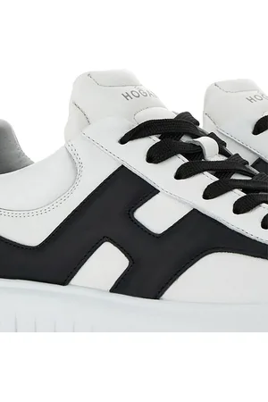 Hogan H-stripes Leather Sneakers