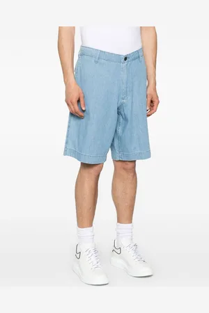 Emporio Armani Organic Cotton Denim Bermuda Shorts