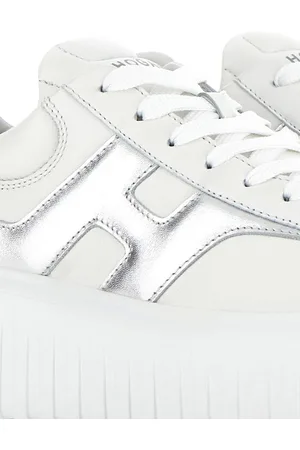 Hogan H-stripes Leather Sneakers