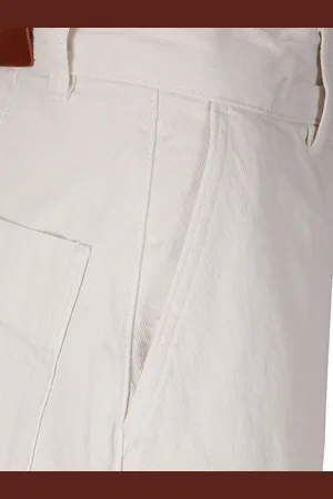 STUDIO NICHOLSON Chalco Wide Leg Denim Jeans