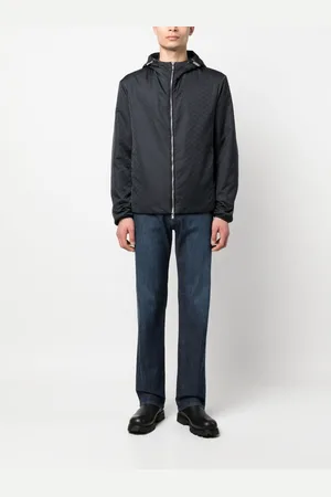 Emporio Armani Allover Logo Blouson Jacket