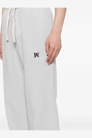 Palm Angels Trousers With Logo