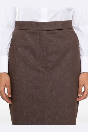 Max Mara Cotton Long Skirt