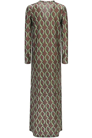 SIYU Printed Long Dress