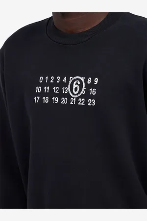 Maison Margiela Logo Cotton Sweatshirt