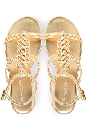 Gianvito Rossi Capua Leather Sandals