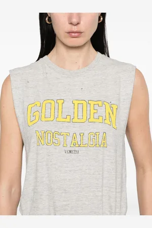 Golden Goose Logo Cotton Tank Top