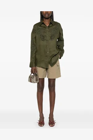 PAROSH Nylon Drawstring Shorts
