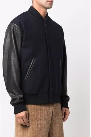Golden Goose Wool And Leather Bomber Jacket