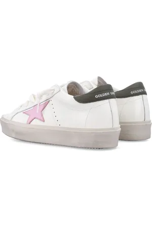 Golden Goose Hi Star Leather Sneakers
