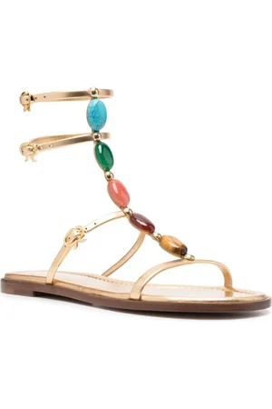 Gianvito Rossi Shanti Flat Sandals