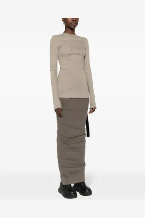 Rick Owens Long Sleeve Denim T-shirt