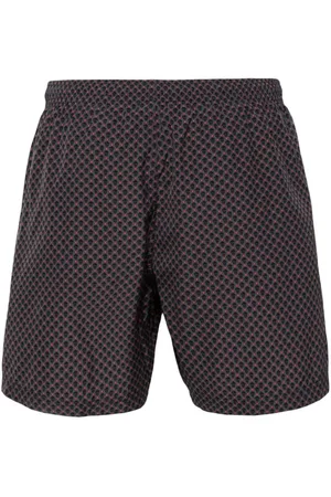 Alexander McQueen Dots Skull Swim Shorts