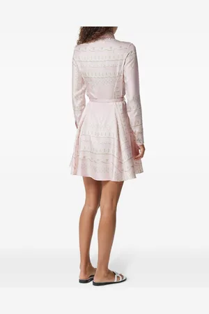 VERSACE Treasure Silk Shirtdress