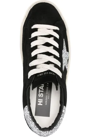 Golden Goose Hi Star Leather Sneakers