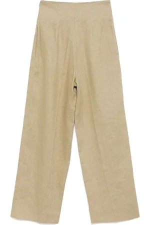 SEMICOUTURE Nelly Linen Trousers