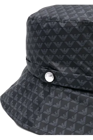 Emporio Armani Allover Logo Bucket Hat