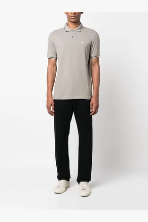 Emporio Armani Logo Cotton Polo Shirt