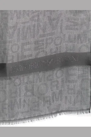 Emporio Armani Logo Stole