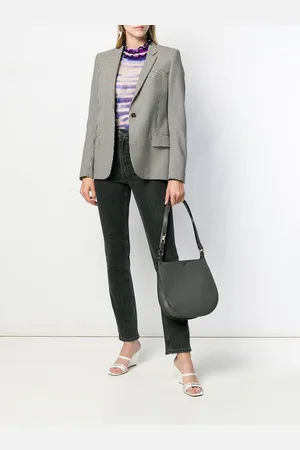 VALEXTRA Weekend Small Leather Hobo Bag