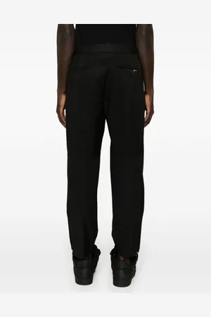 Lanvin Cotton Blend Biker Trousers
