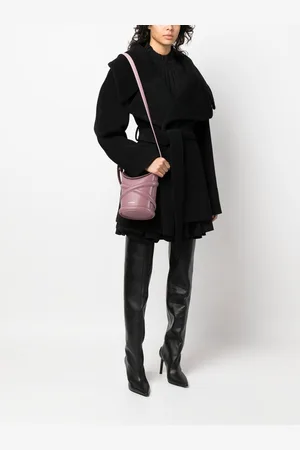 Alexander McQueen The Curve Leather Bucket Bag