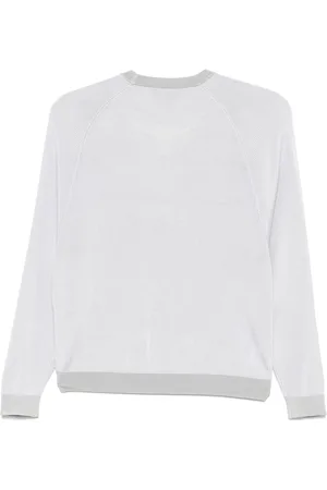 Emporio Armani Logo Striped Sweater