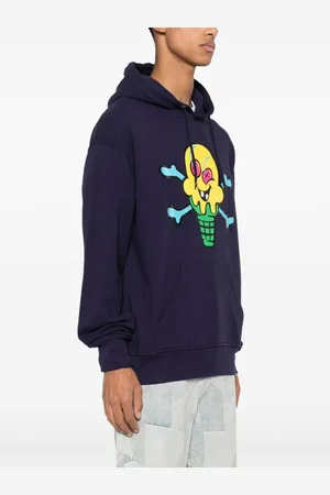 ICECREAM Cones & bones Printed Hoodie