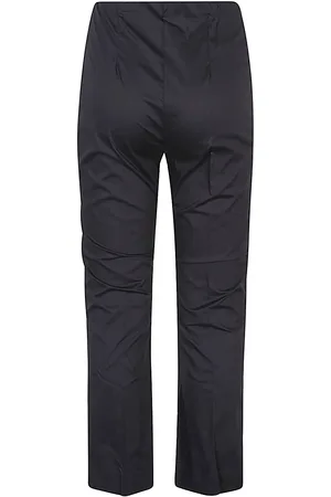LIVIANA CONTI Cotton Blend Cropped Flared Trousers
