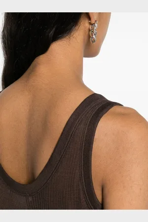 LEMAIRE Ribbed Trim Tank Top