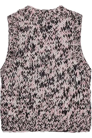 Ganni Logo Wool Vest