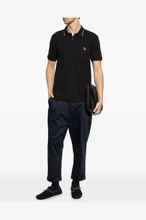 Paul Smith Zebra Badge Cotton Polo Shirt