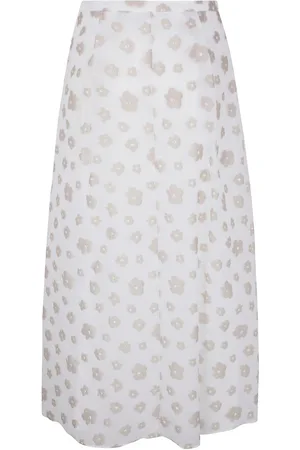 Emporio Armani Printed Midi Skirt