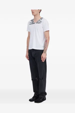 Maison Margiela Printed Cotton T-shirt