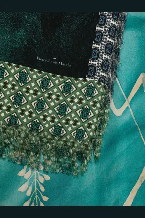 PIERRE-LOUIS MASCIA Printed Silk Scarf