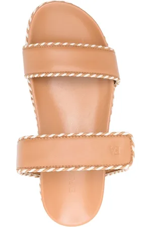 Emporio Armani Leather Sandals
