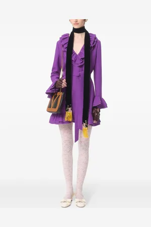 VALENTINO Crepe Couture Short Dress