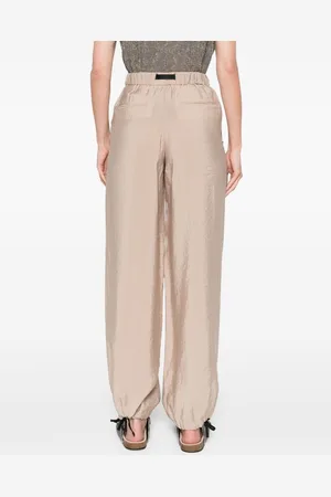 White Sand Wide-leg Trousers