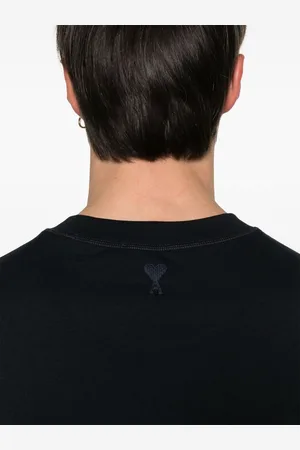 Ami Logo Organic Cotton T-shirt